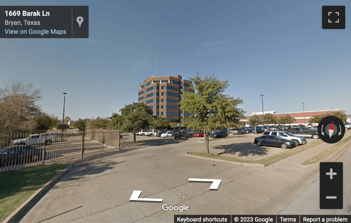 Street View image of 1716 Briarcrest Drive, Suite 300, Bryan, Texas, USA