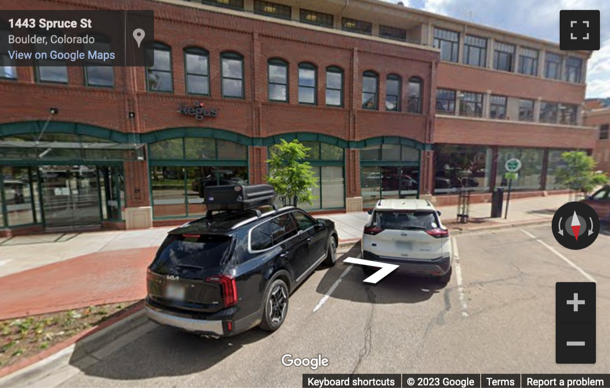 Street View image of 1434 Spruce Street, Suite 100, Boulder, Colorado, USA