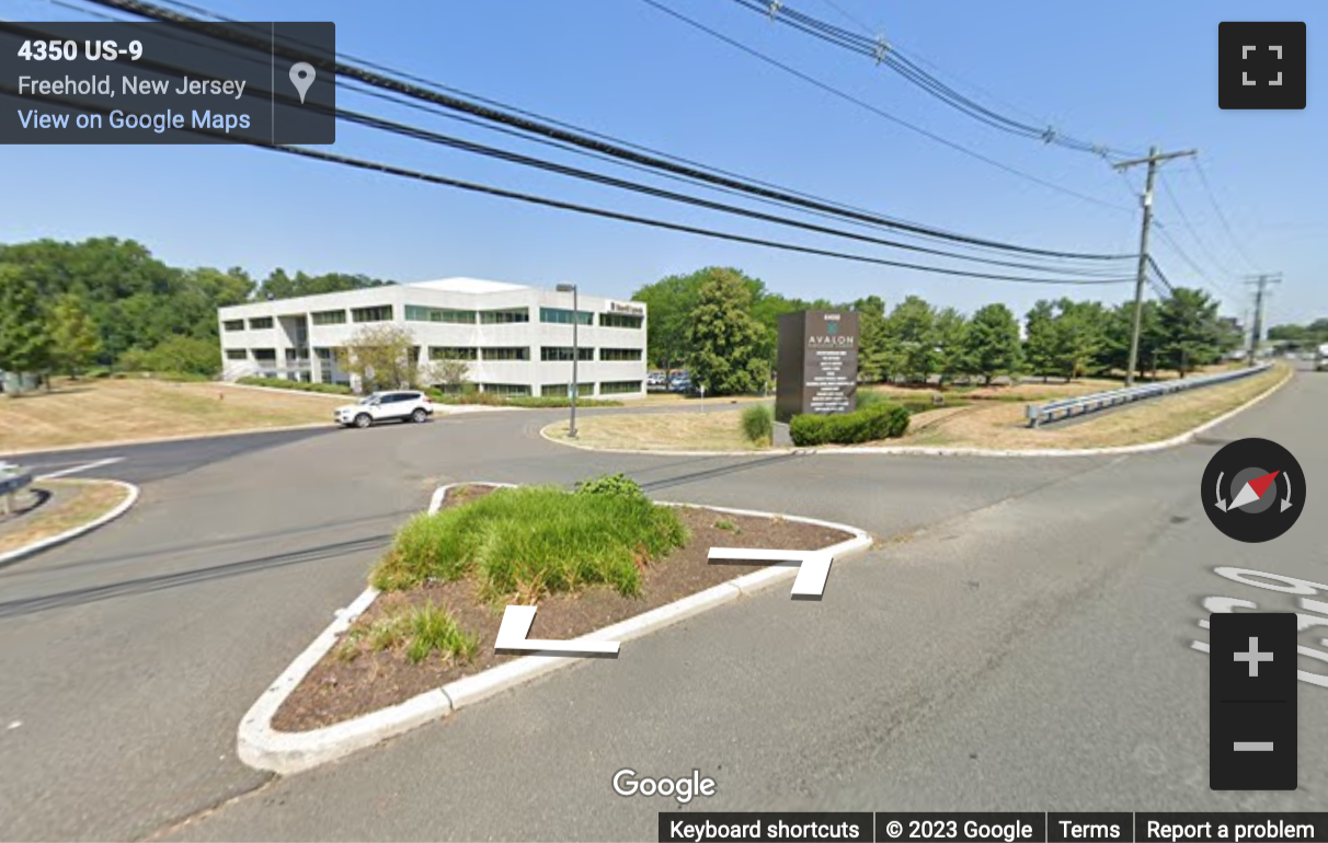Street View image of 4400 Route 9 South, Suite 1000, Freehold, New Jersey, USA