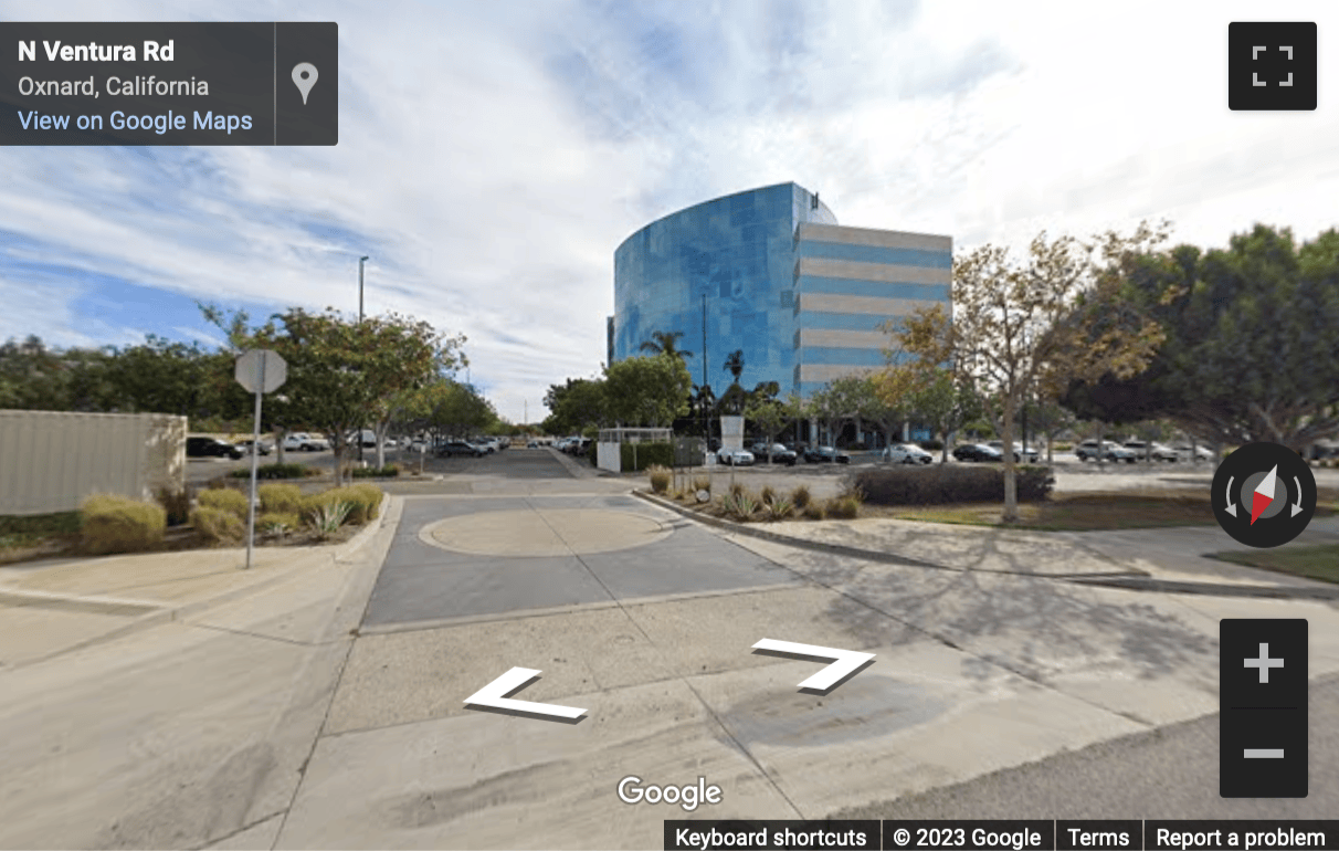 Street View image of 1000 Town Center Drive, Suite 300, Oxnard, California, USA