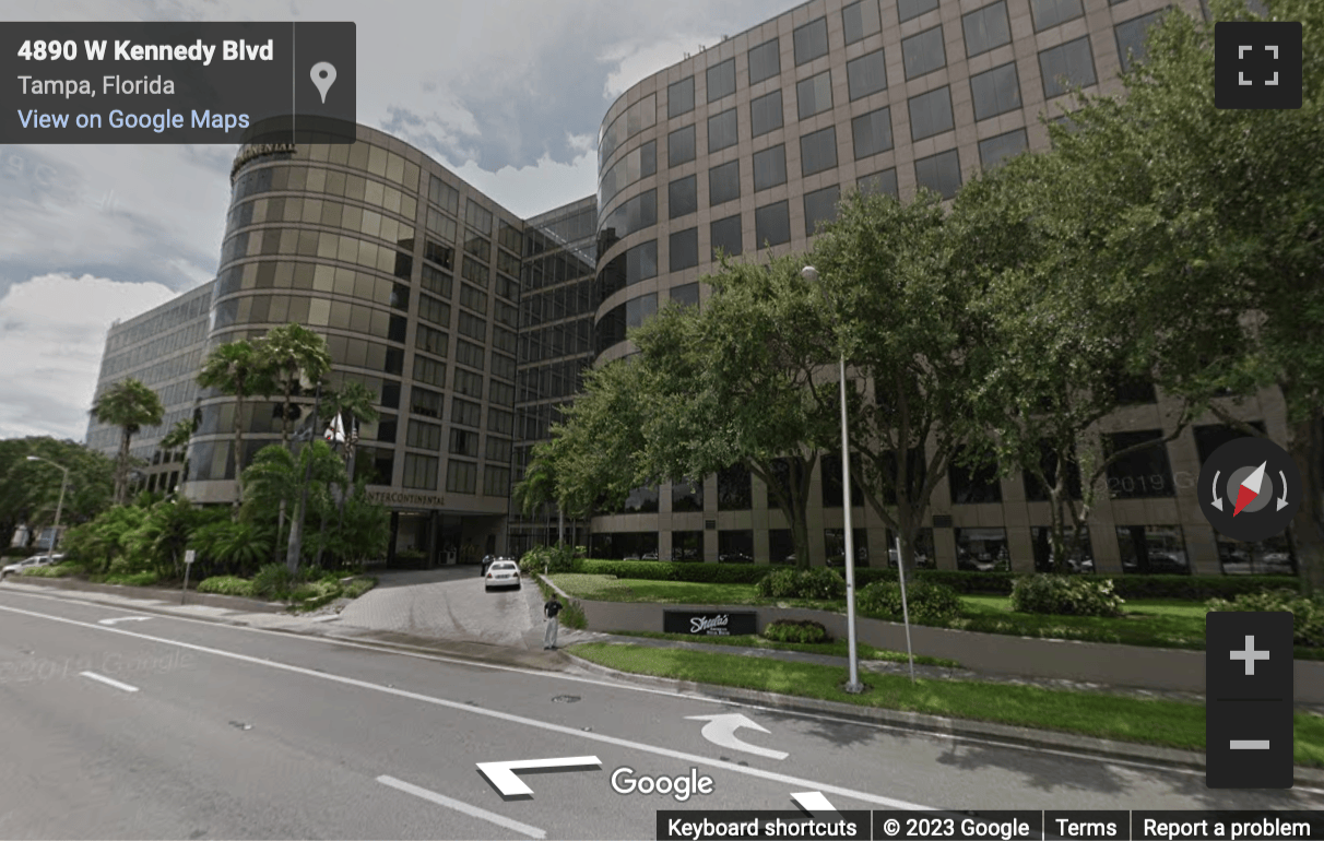 Street View image of 4830 West Kennedy Blvd. , Tampa, Florida