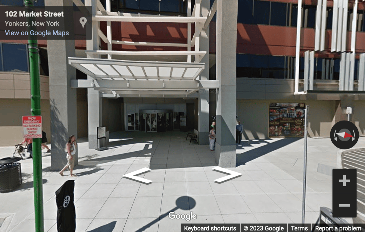 Street View image of 73 Market Street, 3rd floor, Yonkers, New York, New York State, USA