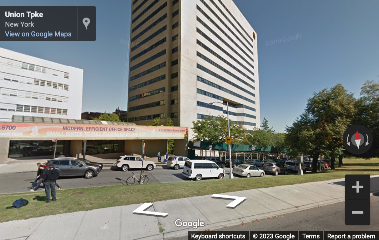 Street View image of 118-35 Queens Blvd. , Suite 400, Forest Hills, New York, New York State, USA