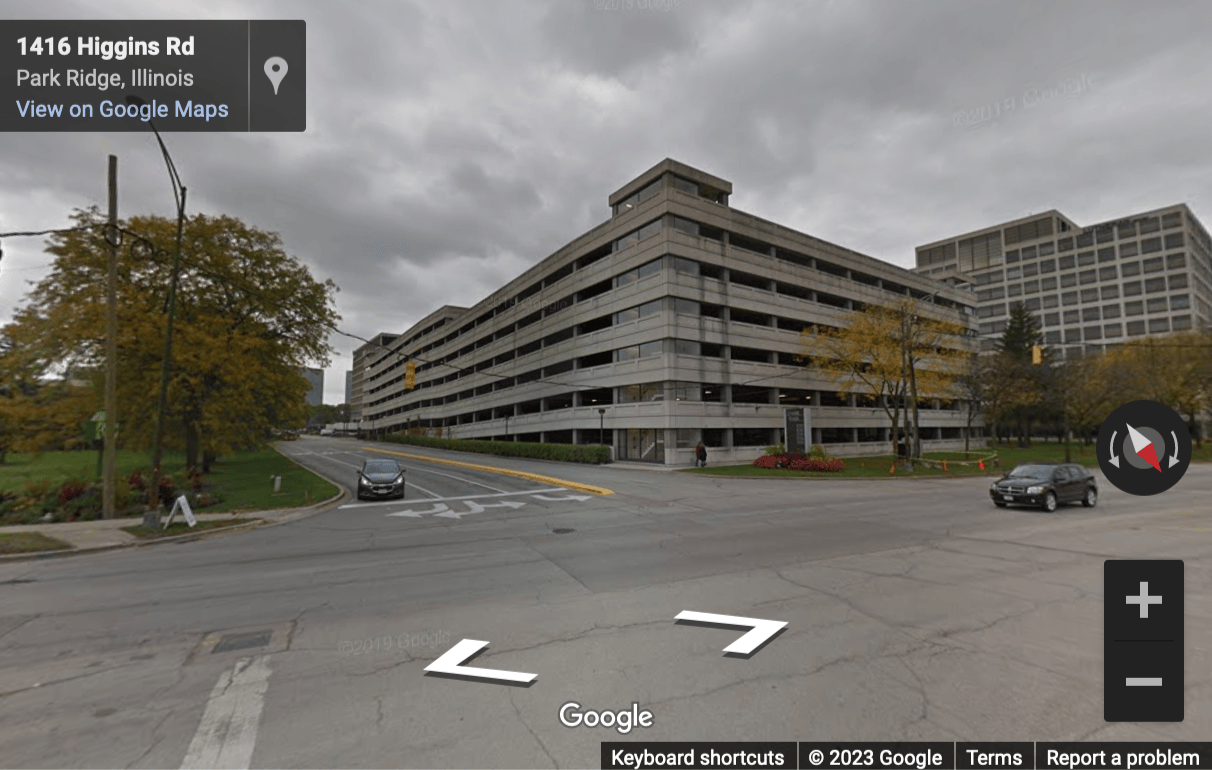 Street View image of 8745 W. Higgins Rd, Ste. 110, Chicago, Illinois, USA