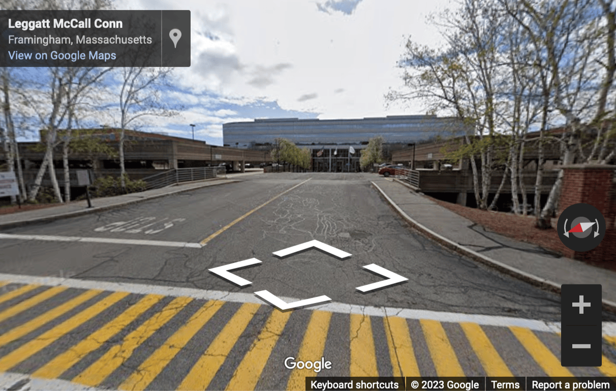 Street View image of 550 Cochituate Rd, East Wing, Floor 4, Suite 25, Framingham, Ma. 01701