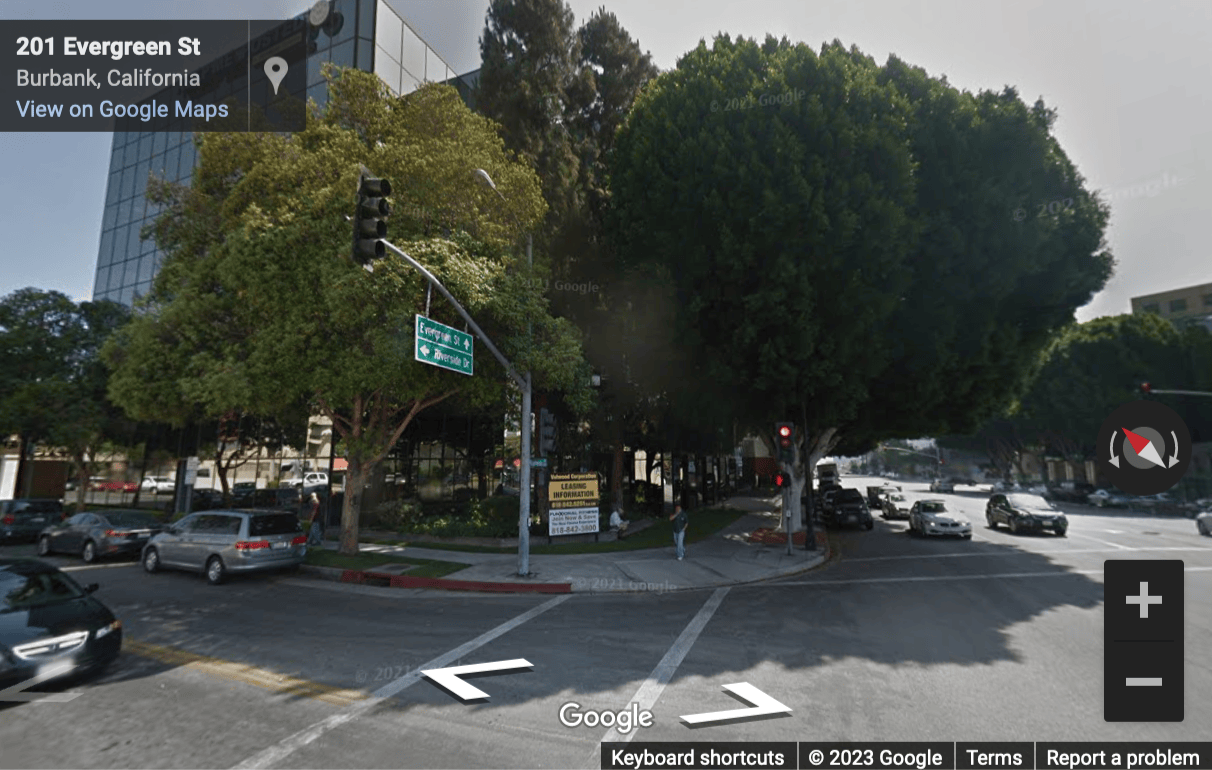 Street View image of 4100 W. Alameda Avenue 3rd Floor, Burbank, California, USA