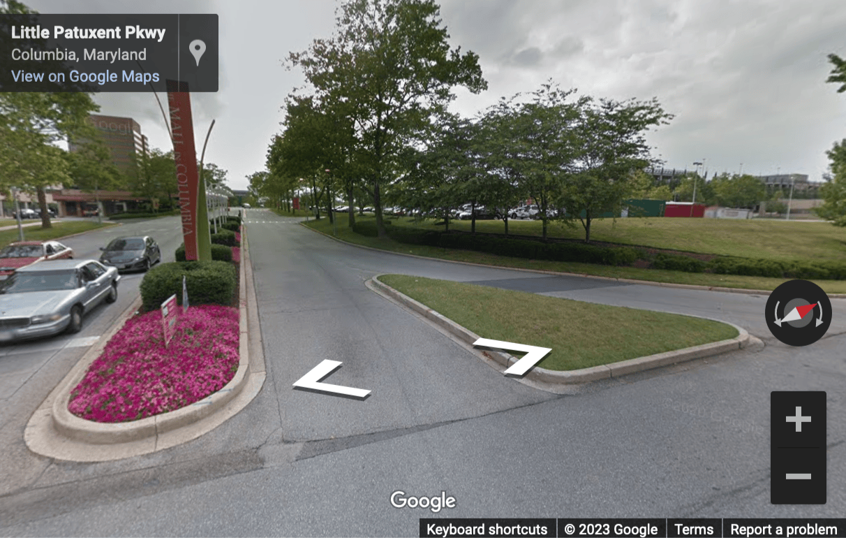 Street View image of 10320 Little Patuxent Parkway, Suite 200, Columbia, Maryland, USA
