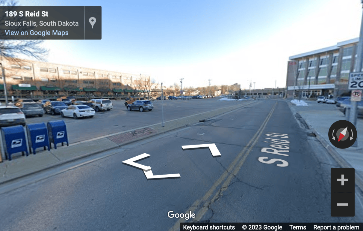 Street View image of 101 Sout Reid Street, Suite 307, Sioux Falls, South Dakota, USA