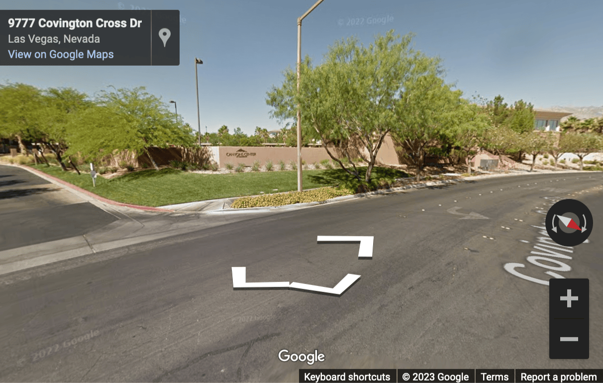 Street View image of 1180 Town Center Drive, Suite 100, Las Vegas, Nevada, USA
