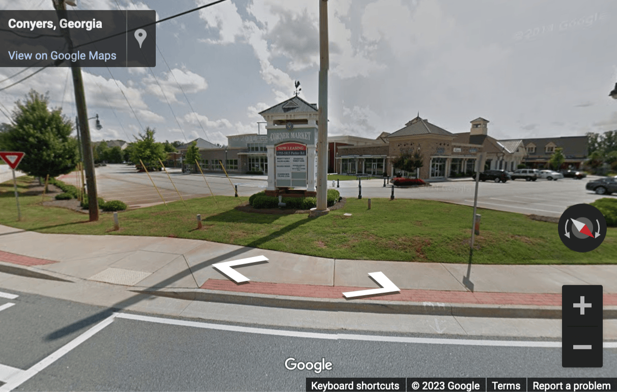 Street View image of 1775 Parker Road, Building C, Suite 210, Conyers, Georgia, USA