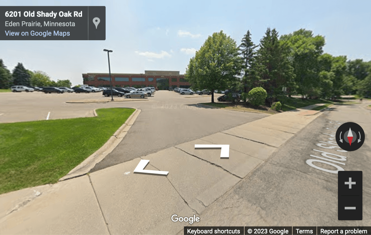 Street View image of 6385 Shady Oak Road, Suite 250, Eden Prairie, Minnetonka, Minnesota, USA