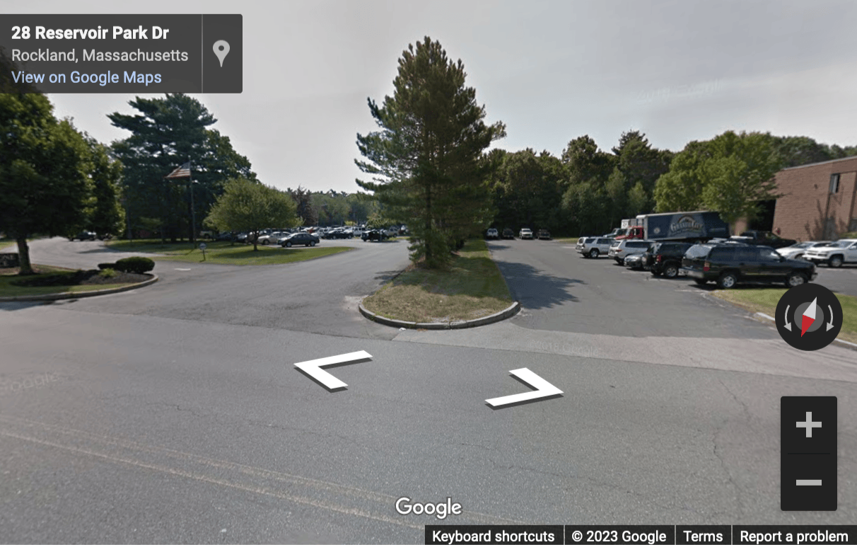 Street View image of 800 Hingham Street, Rockland, Massachusetts, USA