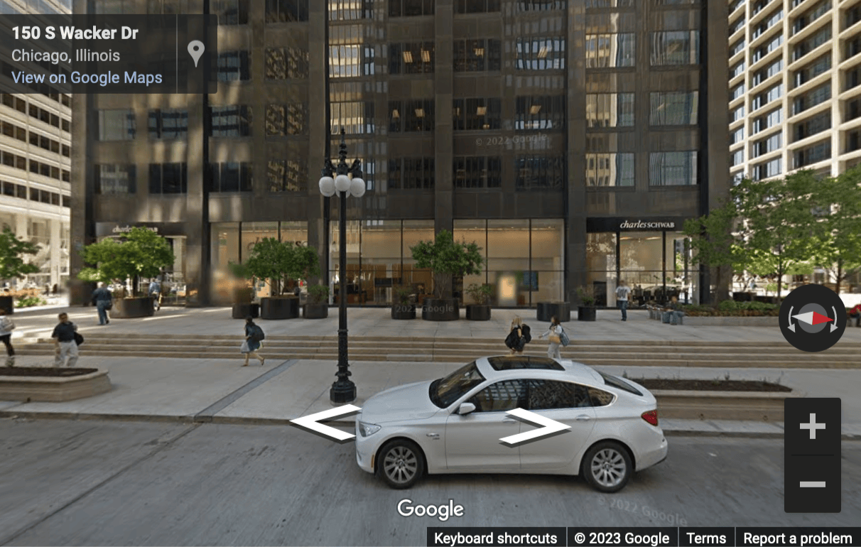 Street View image of 150 South Wacker, Chicago, Illinois, USA