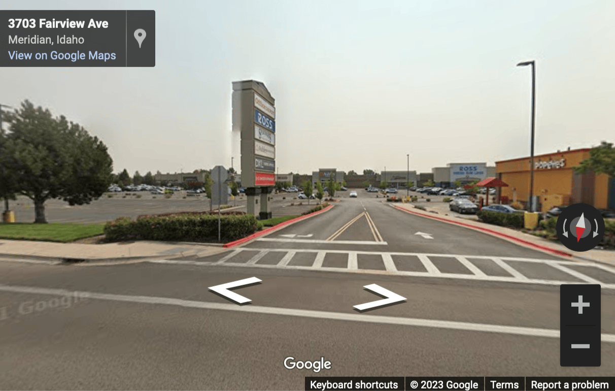 Street View image of 3597 E. Monarch Sky Lane, Suite F-240, Meridian, Idaho, USA