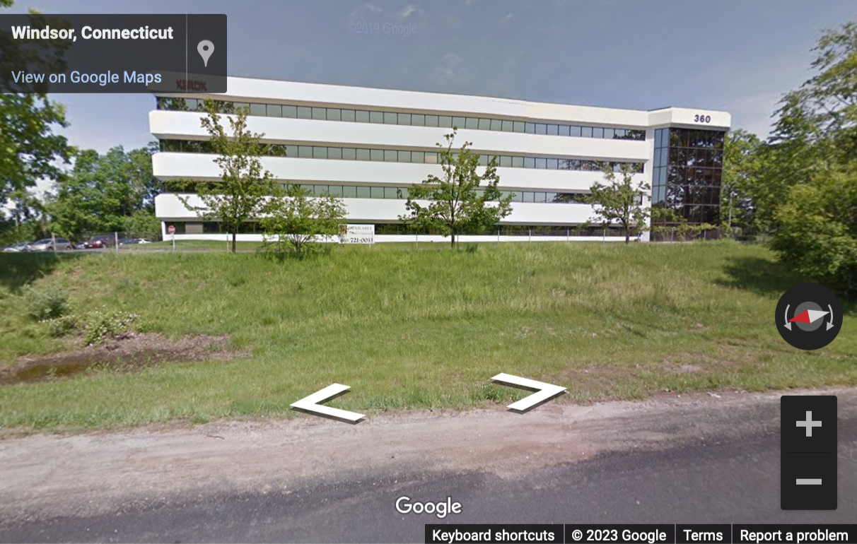 Street View image of Suite 301, 360 Bloomfield Avenue, Windsor, Connecticut, USA