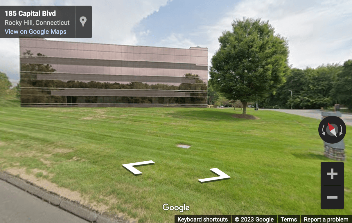 Street View image of Corporate Ridge, 175 Capital Blvd. , 4th Floor, Rocky Hill, Connecticut, USA