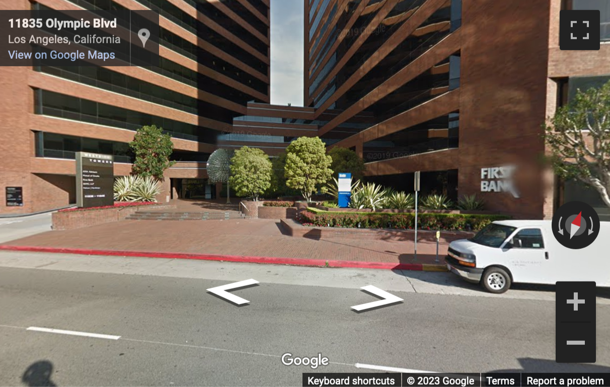 Street View image of 11835 West Olympic Blvd. , Los Angeles, California, USA