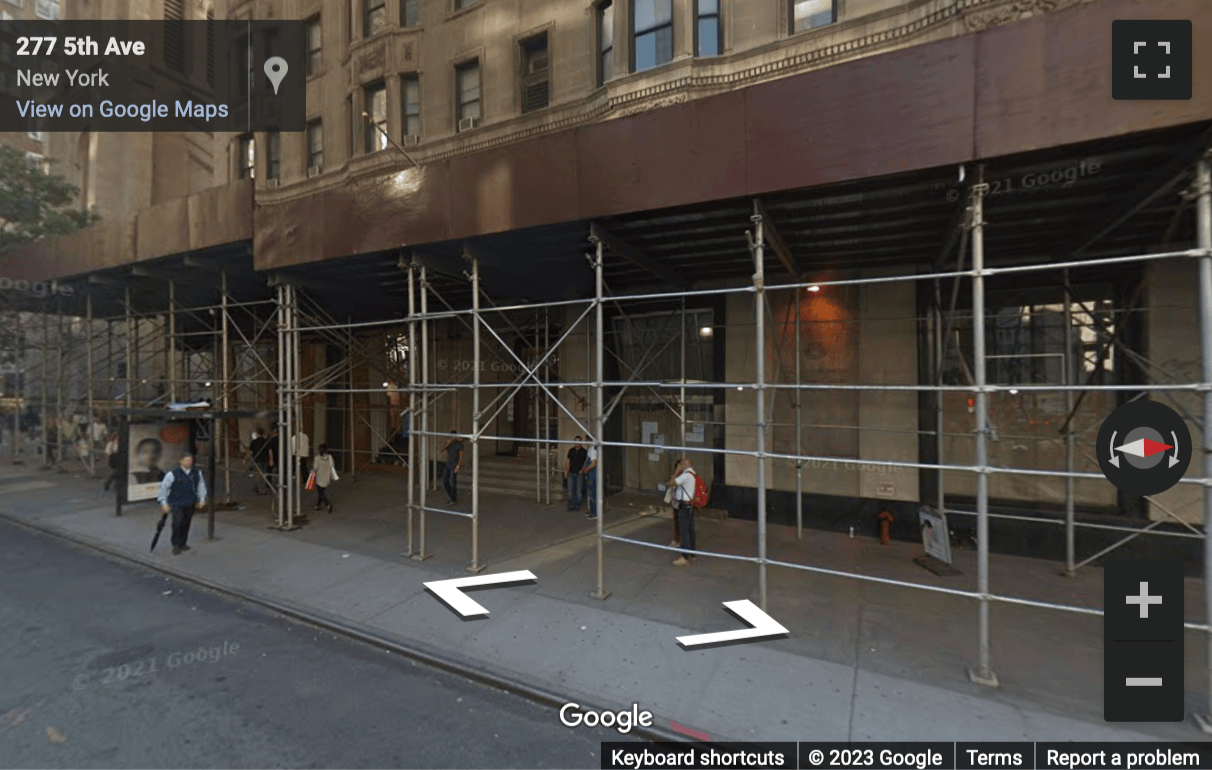 Street View image of 276 5th Avenue Suite 704, New York, New York State, USA