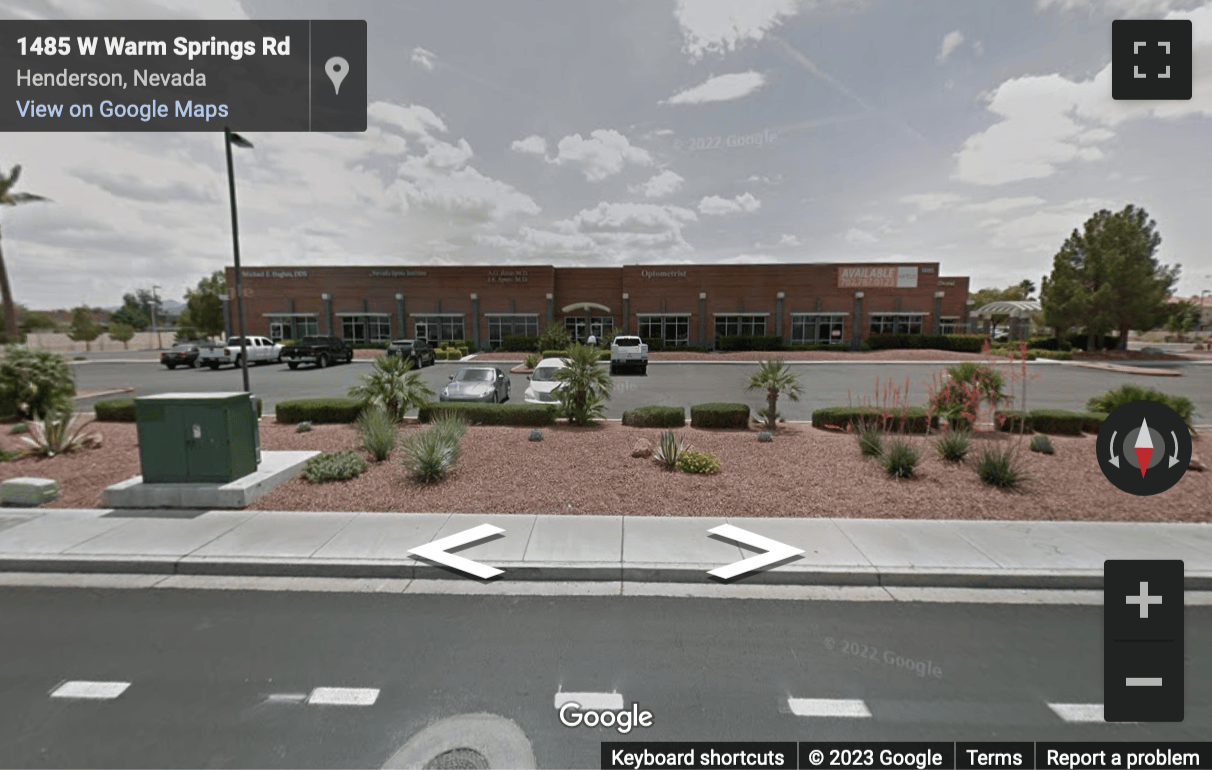 Street View image of (HEN) Augusta Park, 1489 W. Warm Springs Rd. , Suite 110, Henderson, Nevada, USA