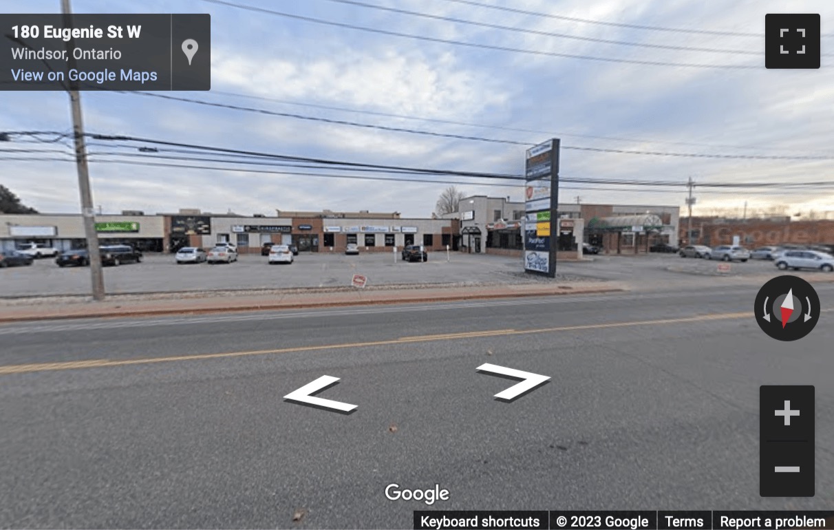 Street View image of 215 Eugenie st.West, Windsor (Ontario), Ontario, Canada