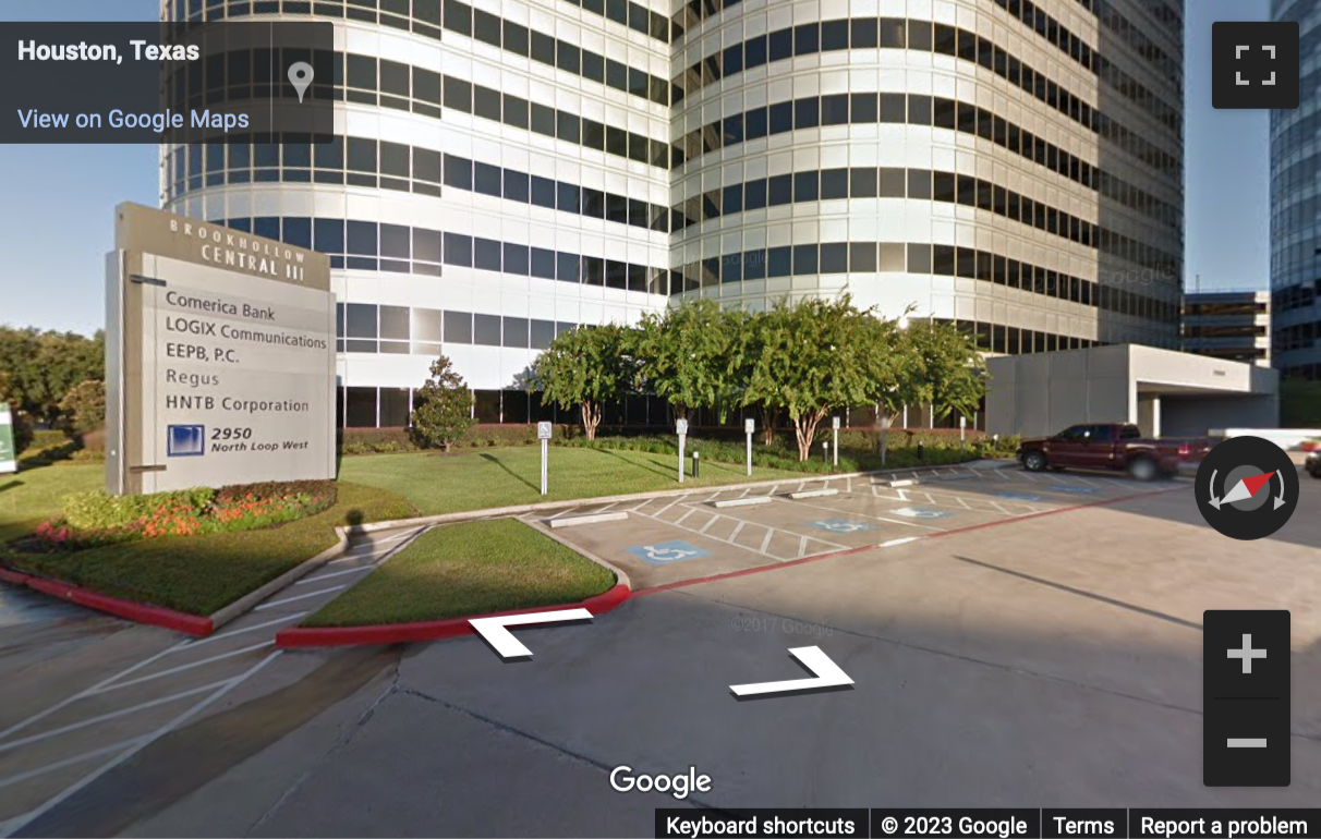 Street View image of 2950 North Loop West, Brookhollow, Suite 500, Houston, Texas, USA