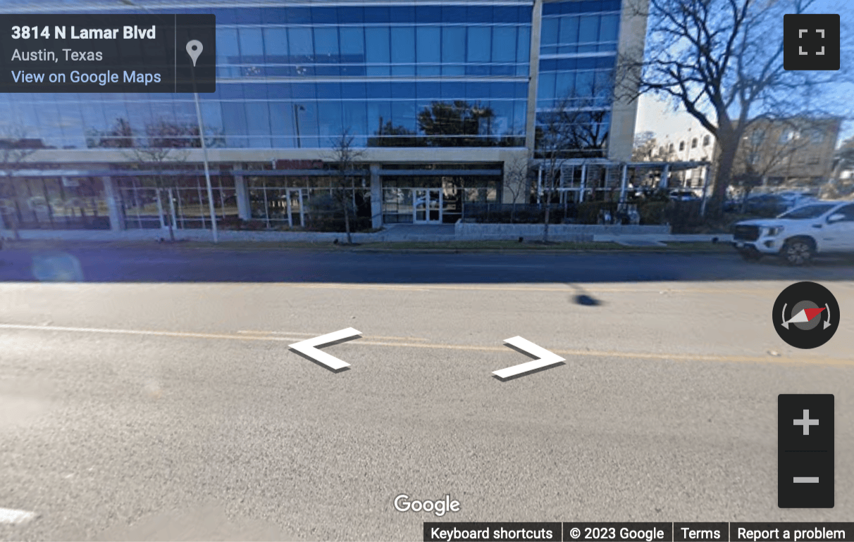 Street View image of 3800 North Lamar Blvd. , Suite 200, Lamar Center, Austin, Texas, USA