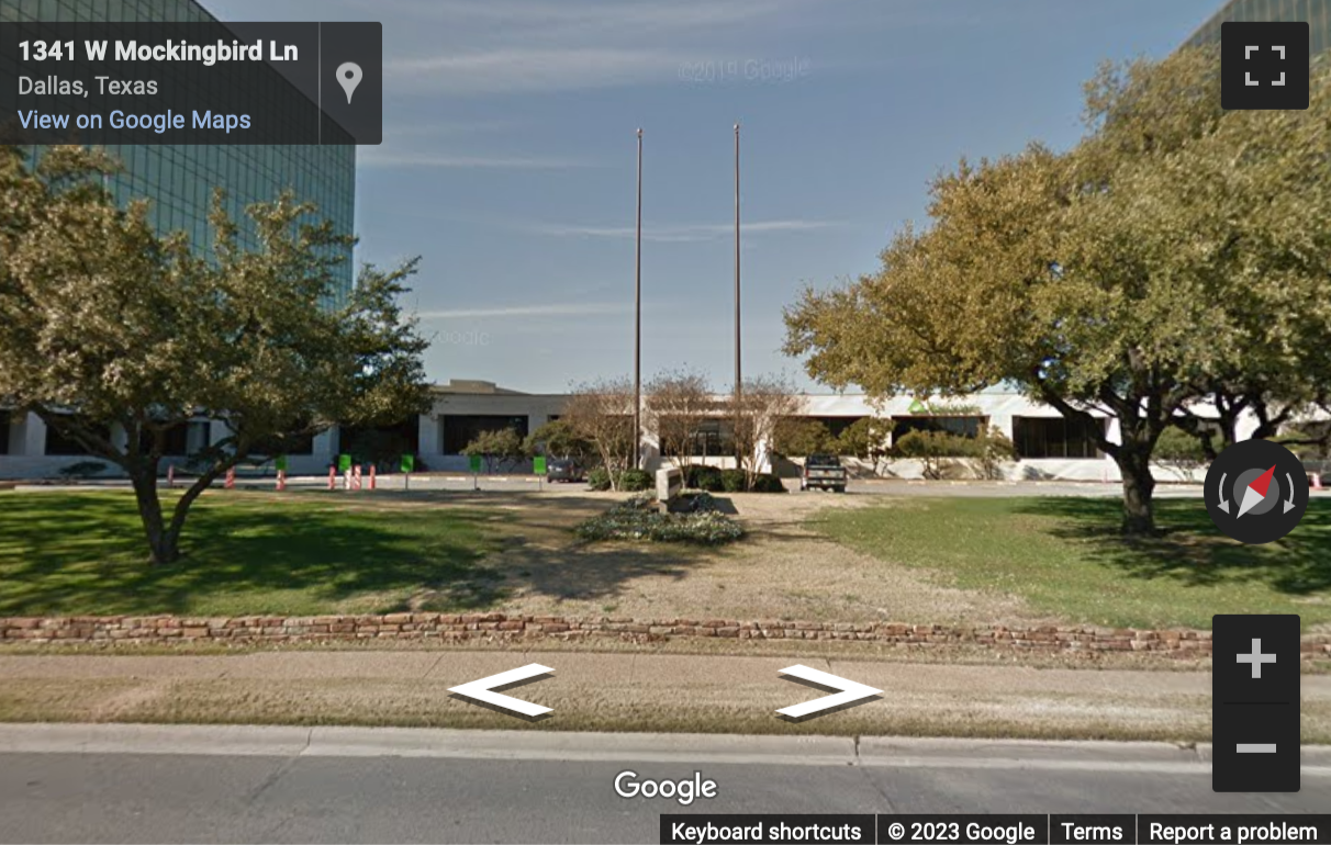 Street View image of 1341 W. Mockingbird Lane, Suite 600W, Mockingbird Towers Business Center, Dallas