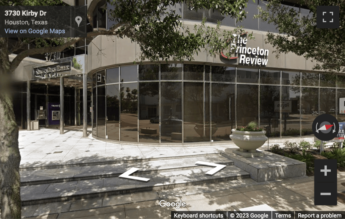 Street View image of 3730 Kirby Drive, Suite 1200, The Upper Kirby Business Center, Houston