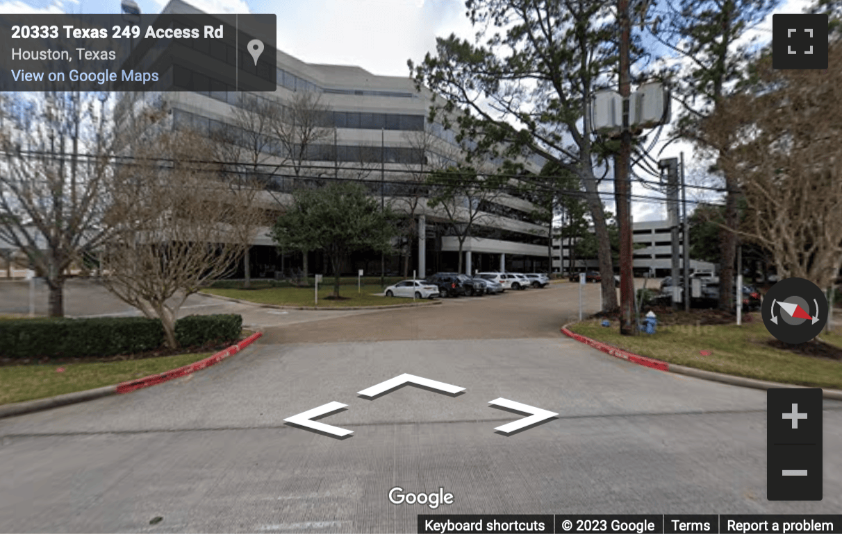 Street View image of 20333 State Highway 249, Suite 200, Chasewood Center, Houston, Texas, USA