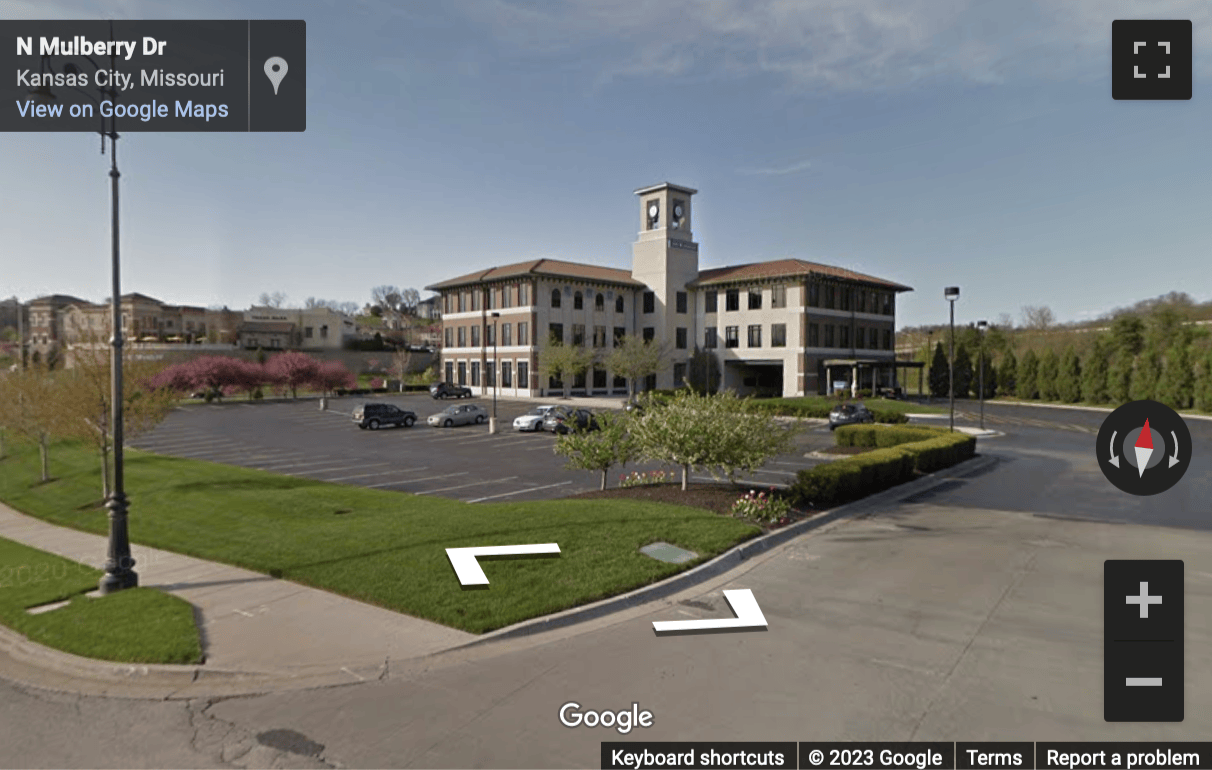 Street View image of 1201 N. W. Briarcliff Parkway, 2nd Floor, The Briarcliff Center, Kansas City