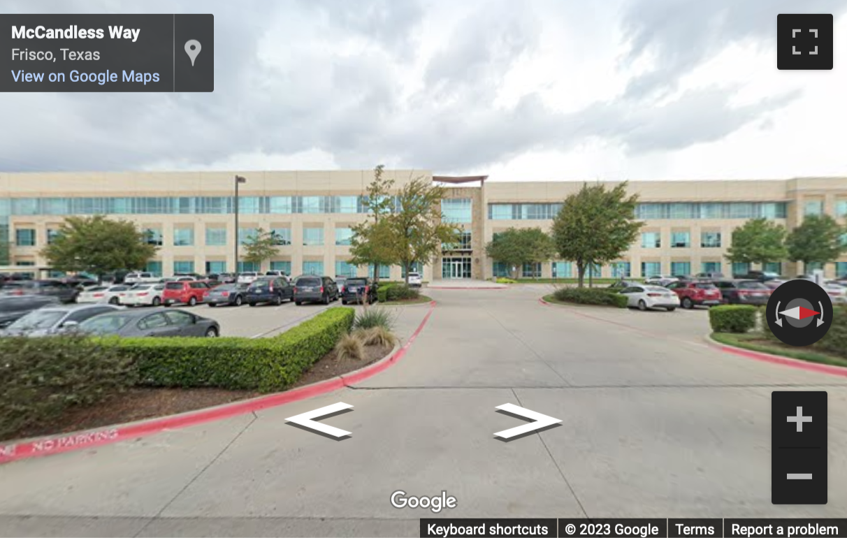Street View image of 7460 Warren Parkway, Suite 100, Stonebriar Center, Frisco, Texas, USA