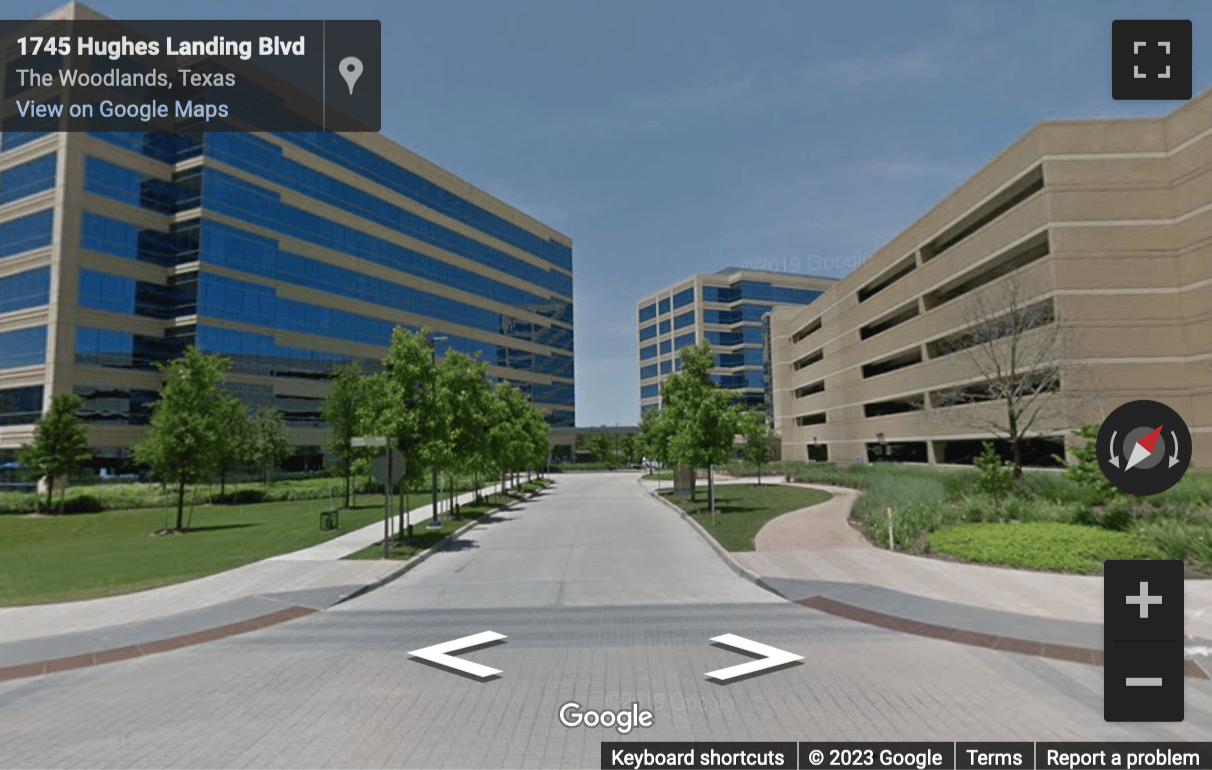 Street View image of 1790 Hughes Landing Boulevard, Suite 400, The Woodlands, Texas, USA
