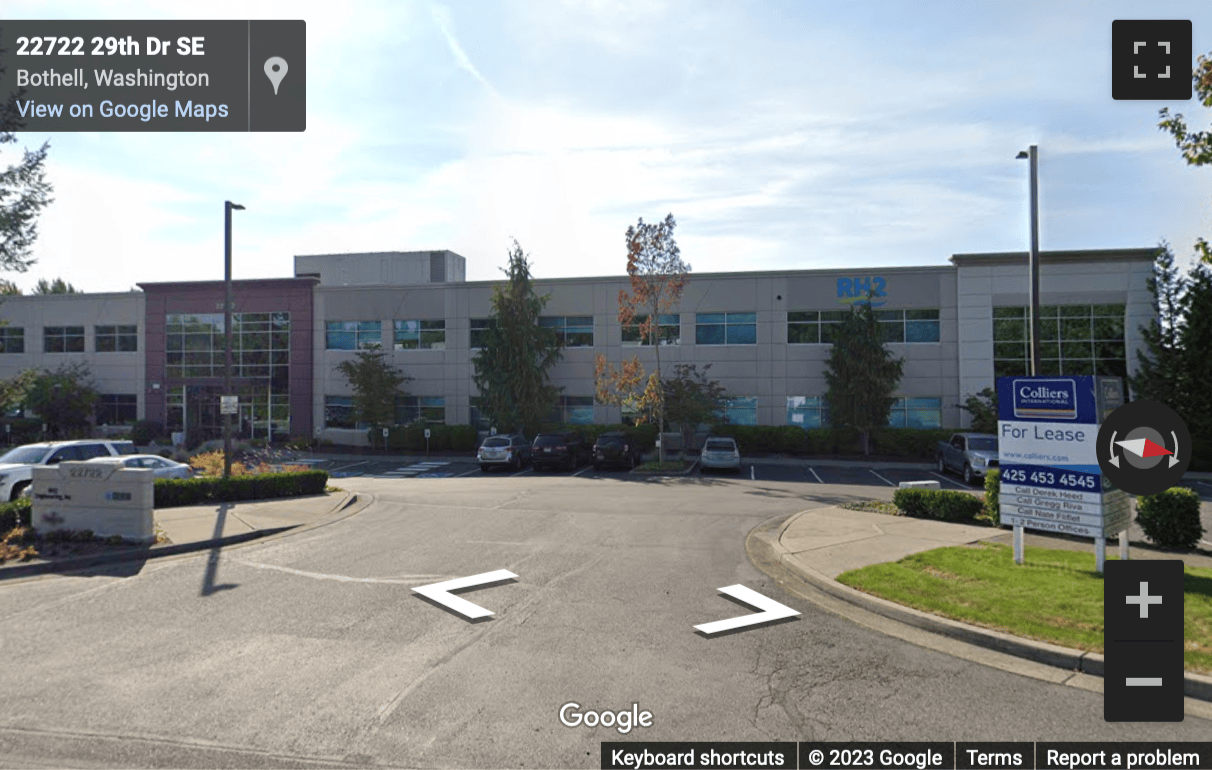 Street View image of 22722 29th Drive Southeast, Suite 100, Canyon Park West, Bothell, USA