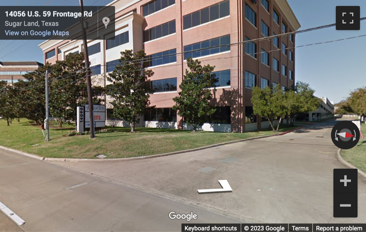 Street View image of 14090 Southwest Freeway, Suite 300, Williams Trace, Sugar Land, Texas, USA