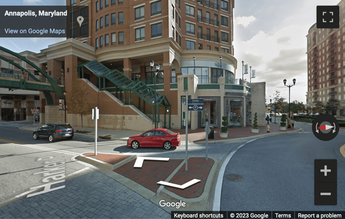 Street View image of 1910 Towne Center Boulevard, Suite 250, Towne Center, Annapolis, Maryland, USA