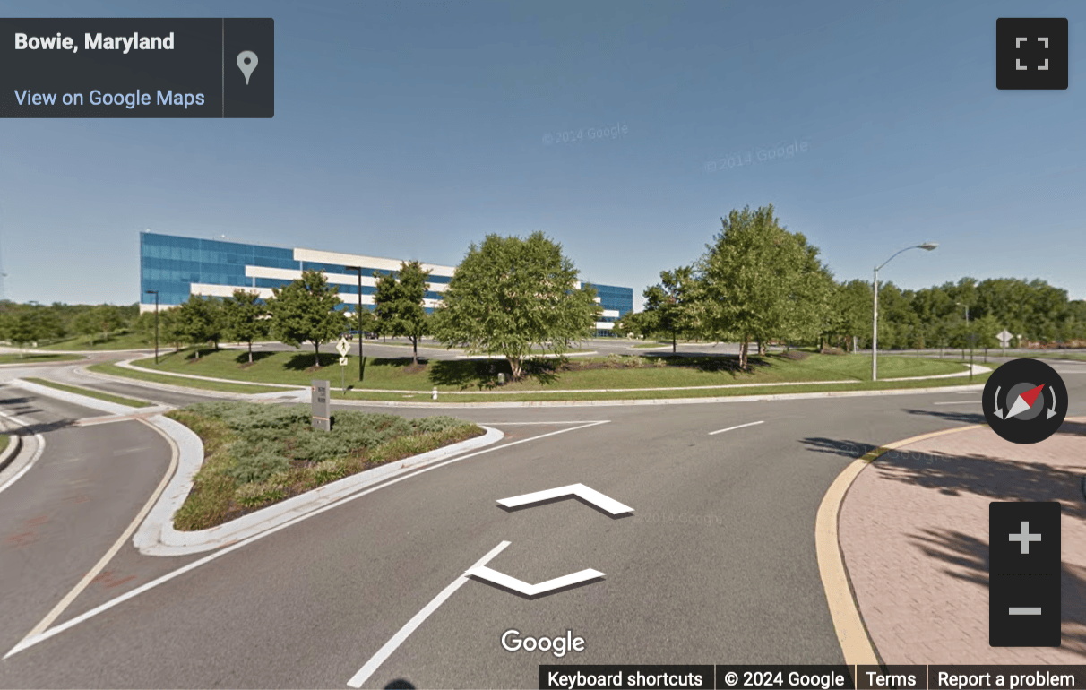 Street View image of 16701 Melford Boulevard, 400, Melford Plaza Business Centre, Bowie, Maryland, USA