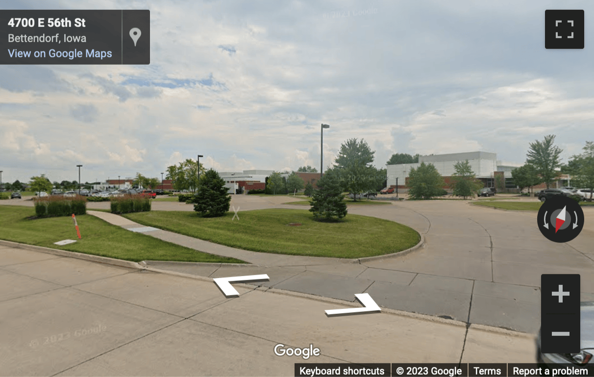 Street View image of 4620 East 53rd Street, 200, Birchwood Business Centre, Davenport, Iowa, USA
