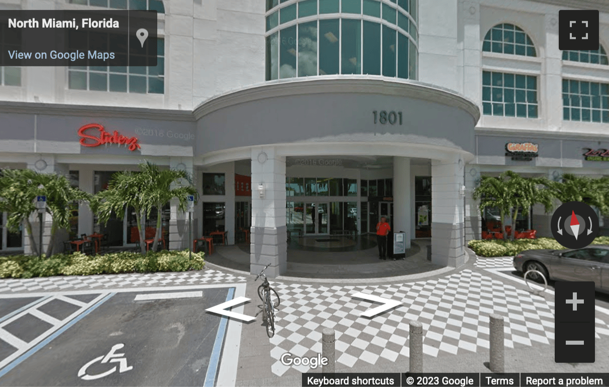 Street View image of 1801 Northeast 123rd Street, Causeway Square Business Centre, North Miami