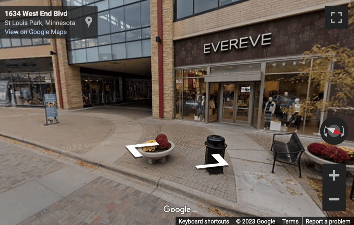 Street View image of 1650 West End Boulevard, Suite 250, Bldg 23, St Louis Park, Minnesota, USA