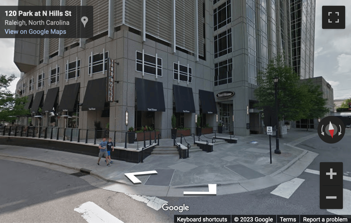 Street View image of 4242 Six Forks Road, Suite 1550, North Hills Tower II, Raleigh, North Carolina, USA
