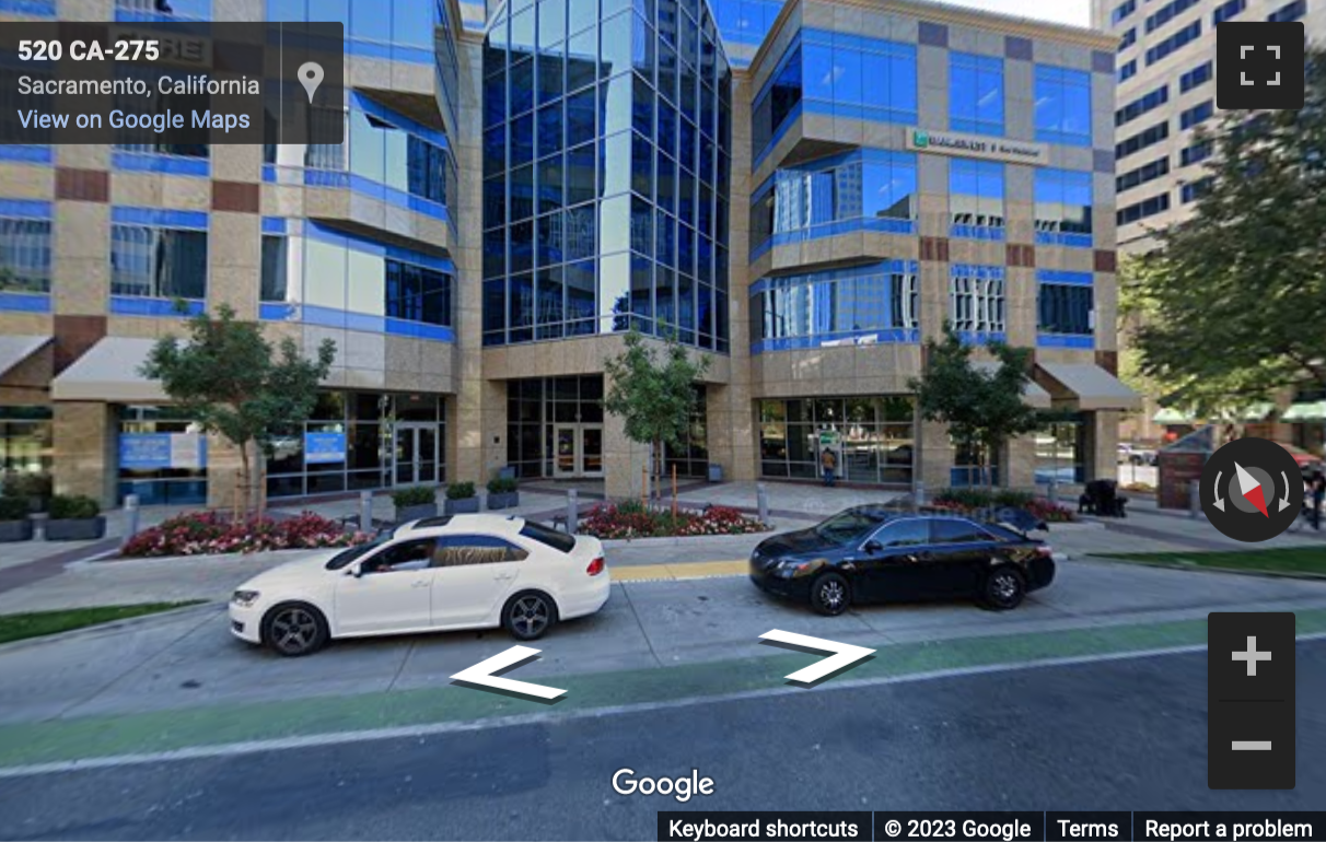 Street View image of 500 Capitol Mall, Suite 2350, Sacramento, California, USA