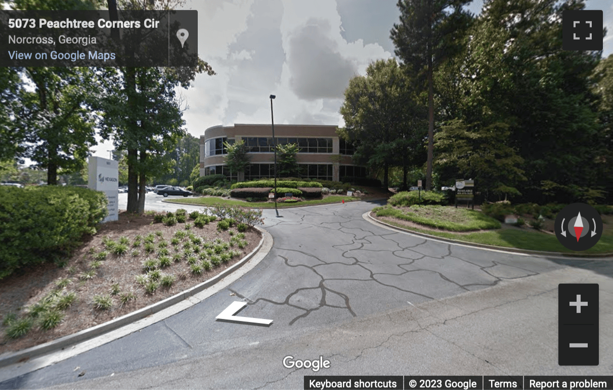 Street View image of 5051 Peachtree Corner, Suite 200, Norcross, Georgia, USA