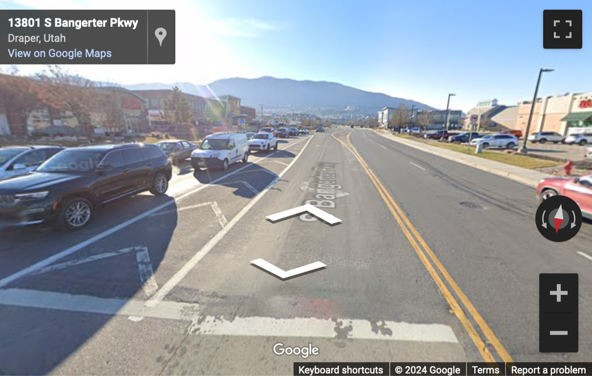 Street View image of 13894 South Bangerter Parkway, Suite 101, Draper, Utah, USA