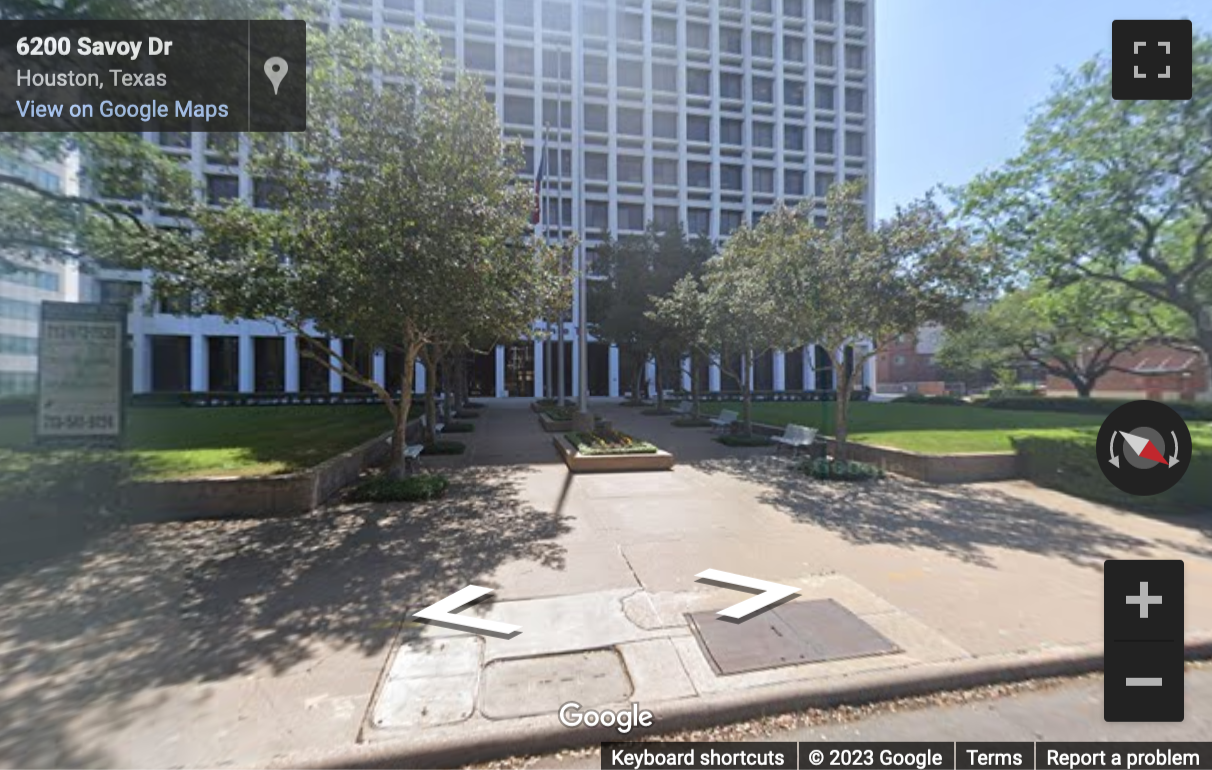 Street View image of 6200 Savoy Dr. STE 630, Houston, Texas, USA