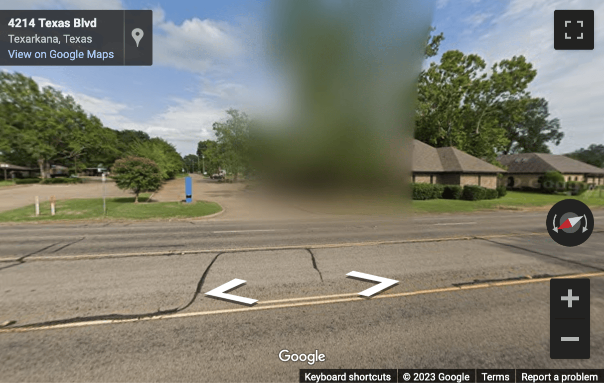Street View image of 4200 Texas Blvd, Texarkana, Texas, USA