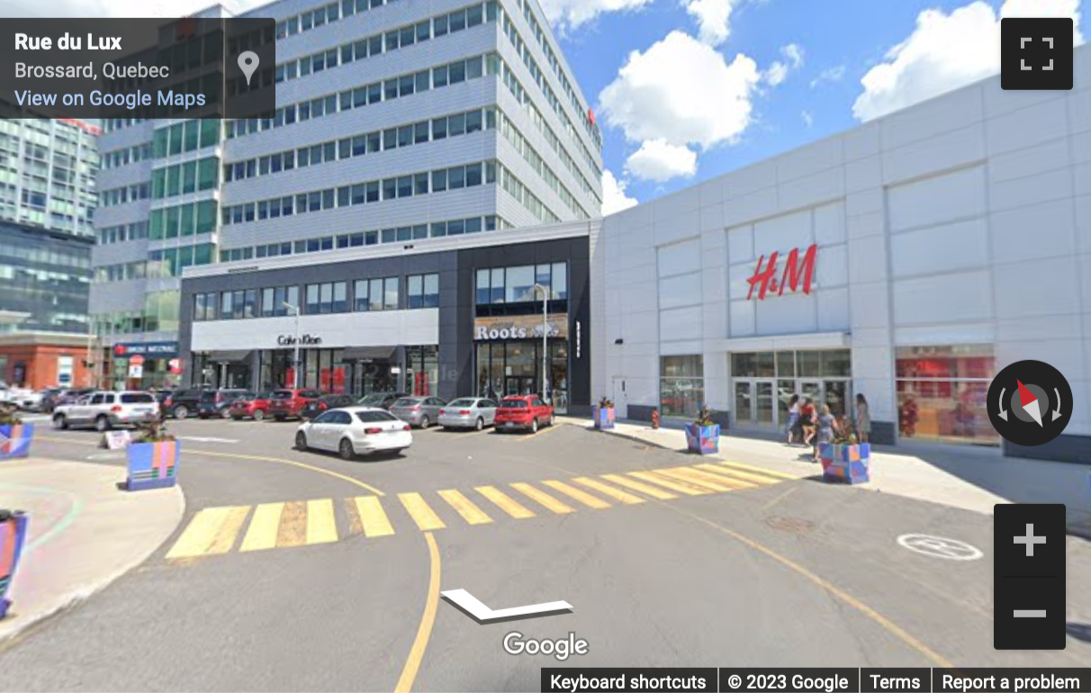Street View image of 9160, Boul. Leduc, 4th Floor, Complexe Dix 30, Montreal, Quebec, Canada