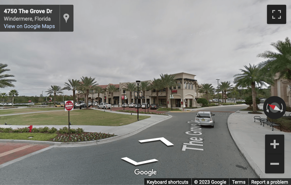 Street View image of 4757 The Grove Drive, Suite 200, Windermere, Florida