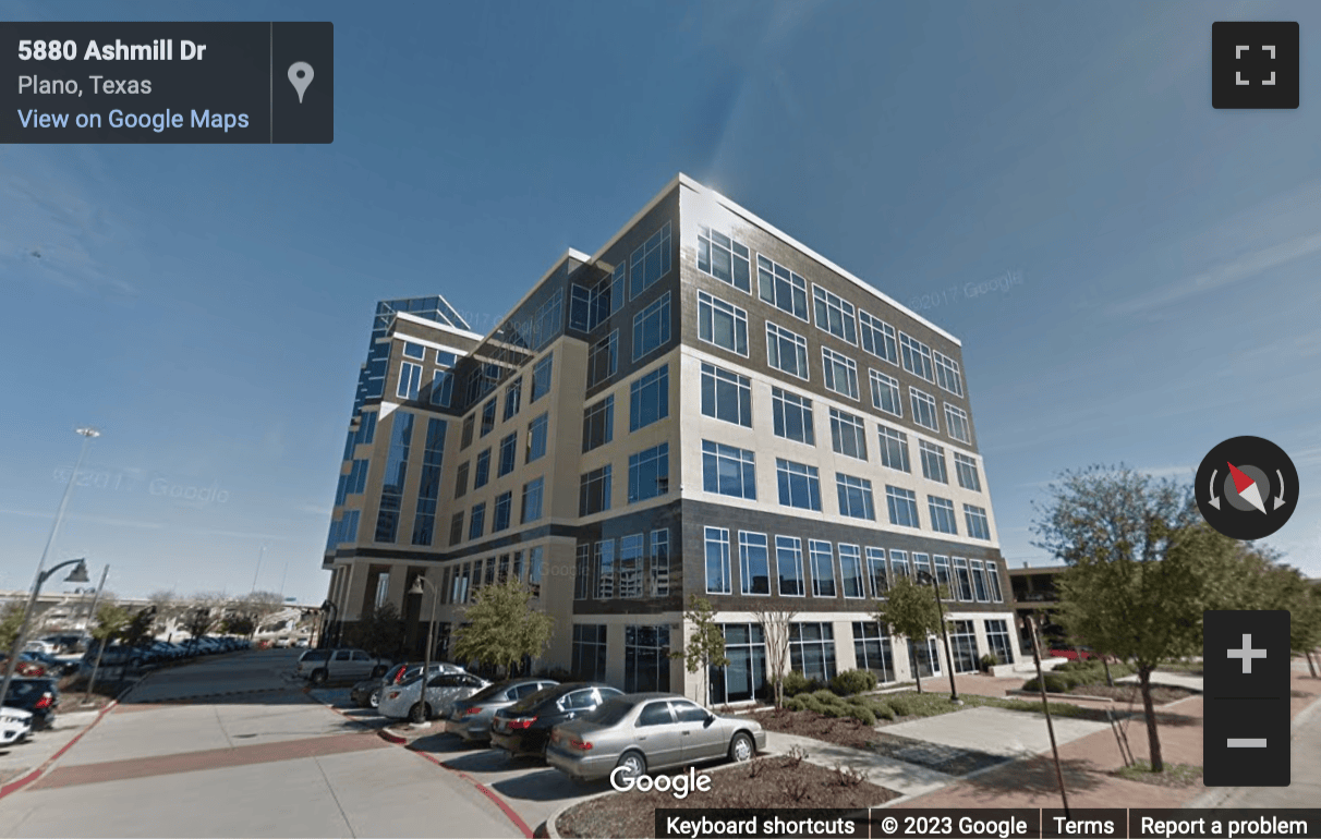 Street View image of Legacy West, 7400 Windrose, Plano, Texas