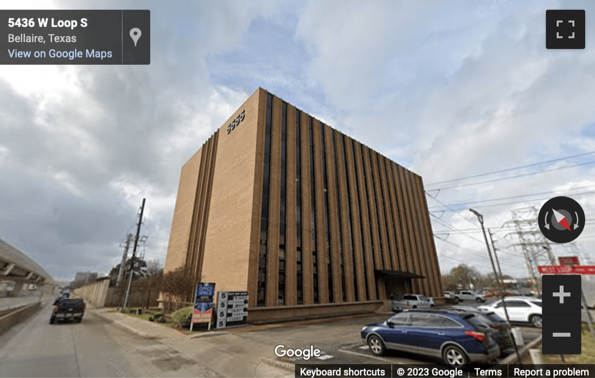 Street View image of 5555 West Loop South, Bellaire, Texas