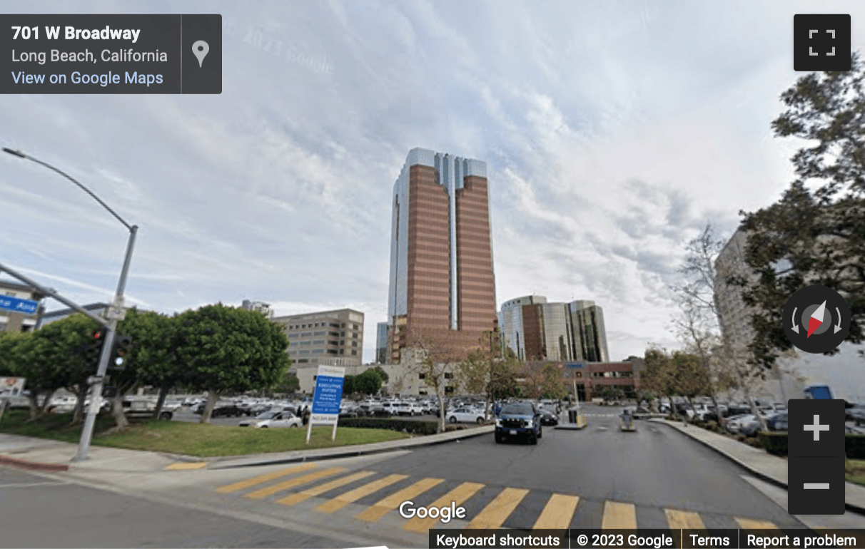 Street View image of One World Trade Centre, 8th Floor, Long Beach, California